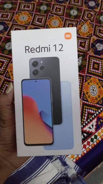 redmi 12 8/128 with box penal change hai 5