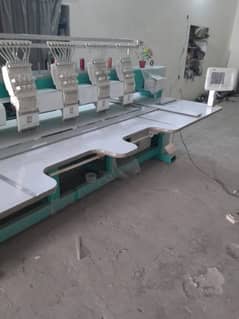 4 hd embroidery machine 400 by 600 new condition high speed 0