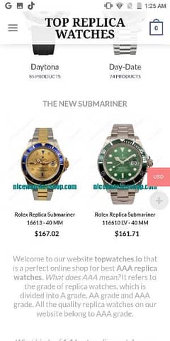 Rolex watches