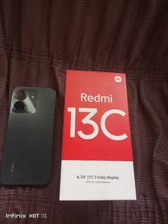 redmi 13c 6gb 128gb just touch crack but working not open 0