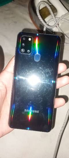 Samsung. A21s 4/64 box and charger nhi ha