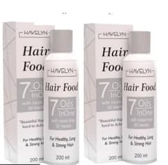Hair food oil pack of 2 delivery free all over Pakistan