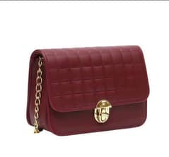 8 colours available women's leather grainy cross body bag