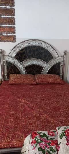 Steel Bed and Mattress Only 2 Week Use