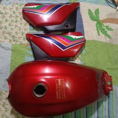 cd100 2012 model ky fuel tank + tapy 100% genuine Available hein,