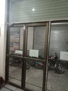 Alluminiam Glass Door for sale 10 ft by 8 ft