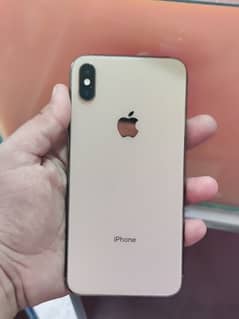 iPhone Xsmax golden PTA aproved  colour 256 Gb physical E sim