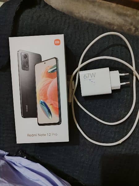 Redmi note 12 pro 8/256 GB.  like new mobile phone. (03043444522) 0