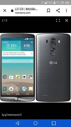LG g3 mobile for sale