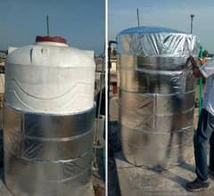 Water Tank Heat Proofong and Heat Insulation and Cleaning