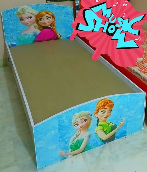 kids FROZEN theme bed without mattress 1