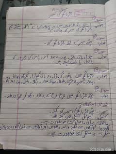 Urdu assignment