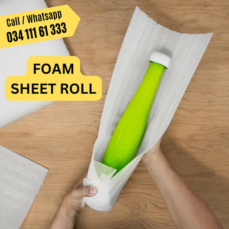 Foam Sheet, Cushion Roll,  Foamic, for Packing Mobile Accessories 3