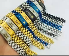 Rolex Premium Stainless Steel Bracelets For Men’s.