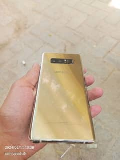 Samsung Note 8 Offical Pta Prove With Box 10by10