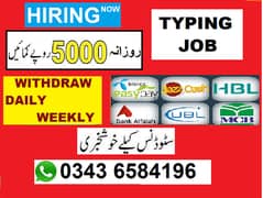 TYPING JOB / FBR Registered Company