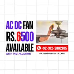 AC DC Ceiling Fans for Sale in Wholesale
