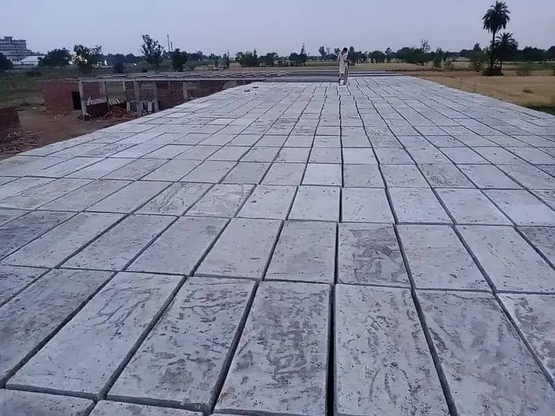 Control shed roof/Boundary wall/Precast boundary wall/Girders/slabs 5