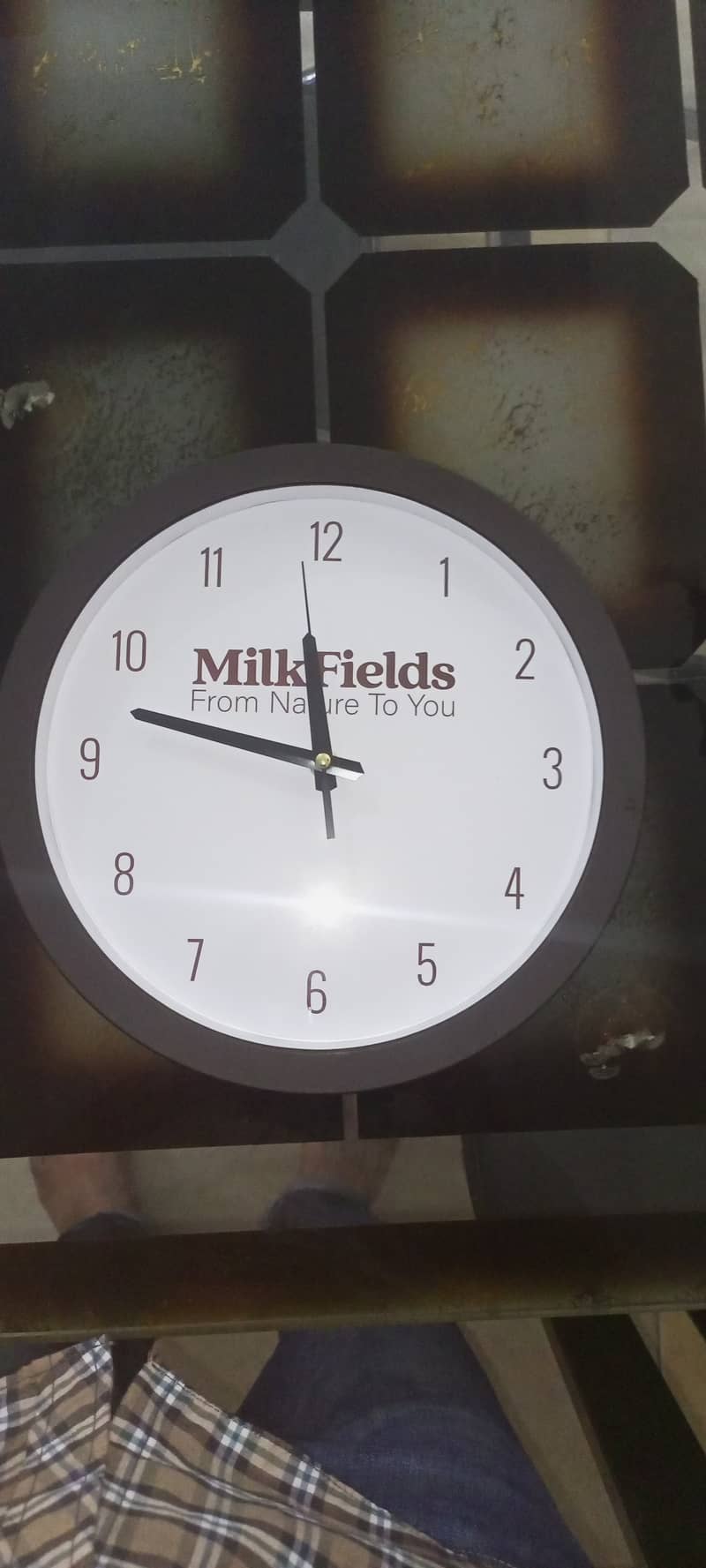 WALL CLOCK (MILK FEILDS) 0