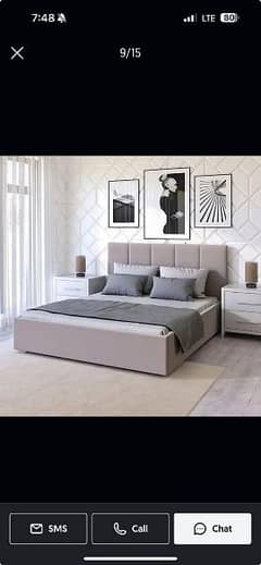 double bed bed set single bed furniture Turkish bed set glossy bed set