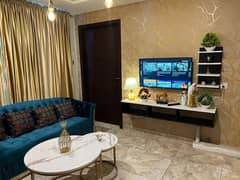 1 Bed Luxury Apartments in Bahria town Lahore Effiel tower daily basis