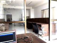 610 Sqft Fully Furnished Corporate Office Ideal Loaction Available For Rent
