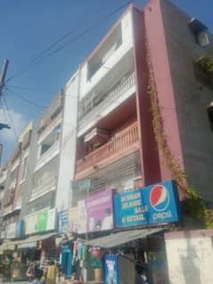 Road Facing 4th Floor Flat Main Road Project Noor Plaza Abul Hassan isphani Road Noor Plaza Boundry wall Project West Open Flat