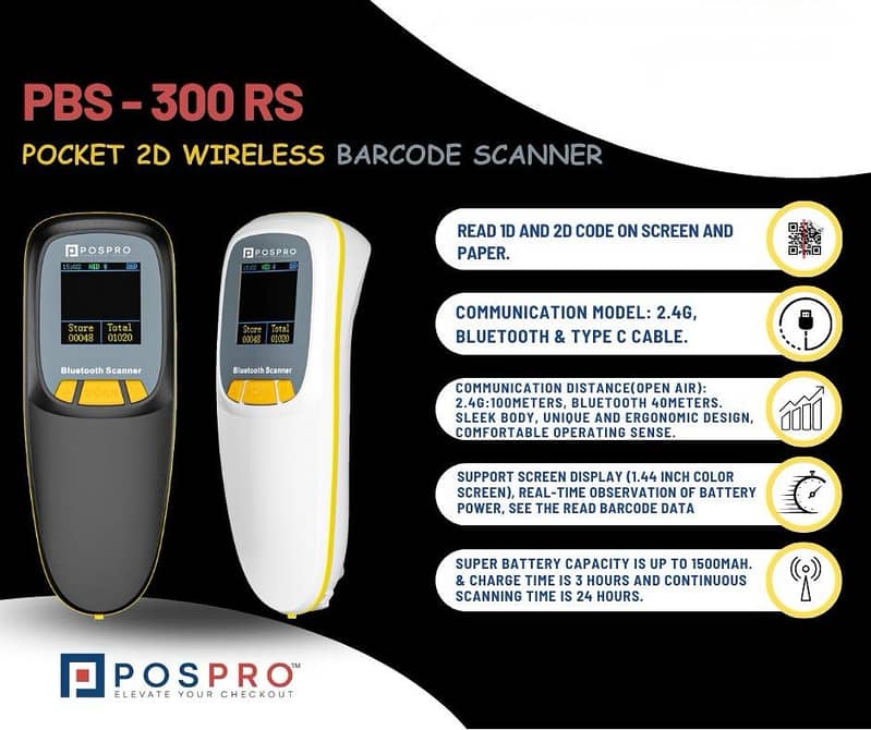 Brand New Barcode Scanner 1D ~ 2D ~ QR (Cash On Delivery) 12