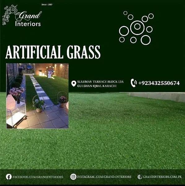 Artificial grass Astro turf sports grass Fields Grand interiors 0