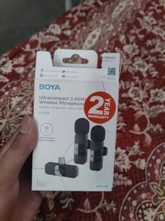 Boya By-V20 Dual Channel Microphone | Mic For Sale