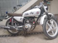 Honda CG 125 modified as cafe racer (sell or exchange offer)