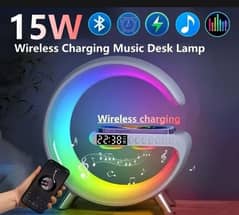 G shape Wireless charger & Bluetooth speaker