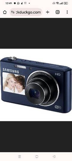 samsung smart camera DV150F FULL HD