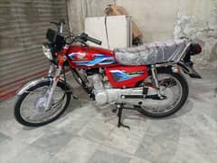 HONDA CG 125 Islamabad Golden number 1st OWNER. 1 Hand Use