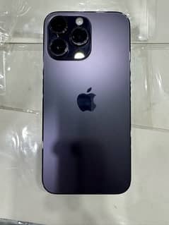 IPHONE 14 pro max PTA approved 256 GB HK
