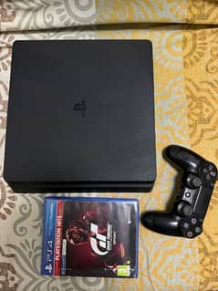Ps4 slim 500gb with game and original controller