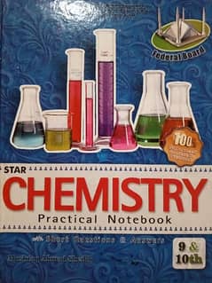 Chemistry Star Practical Notebook 9/10 (Phy,Comp,Bio also available)