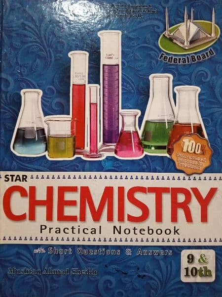 Chemistry Star Practical Notebook 9/10 (Phy,Comp,Bio also available) 0