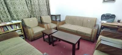 2 three seater and 4 single seater sofa for sale