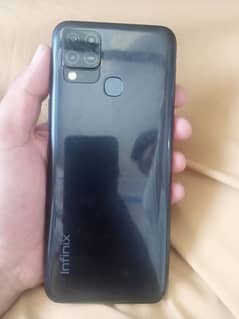 Infinix hot 10 s 6)128 with box and charger all ok