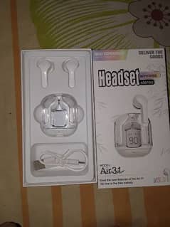 Headset Wireless Stereo model Air3.1