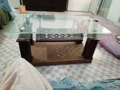 table with glass top