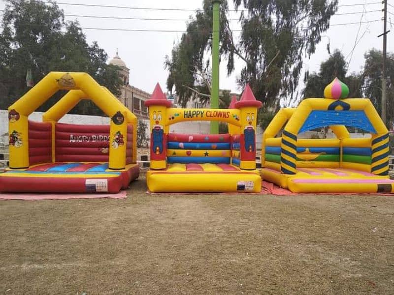 jumping castle jumping slide for rent magic show magician facepainting 0