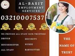 We provide Domestic staff