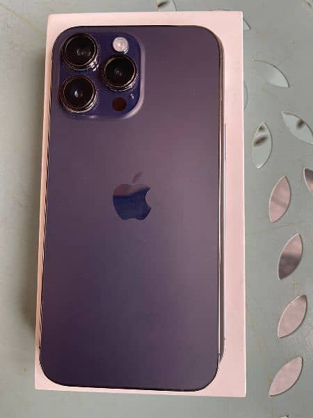 Iphone 14 pro max 128 gb Deep Purple UK VARIANT 1