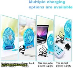 Portable small Rechargeable Fan