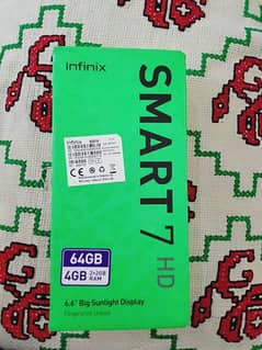 Infinix Smart7 HD 4+64 For Sale
