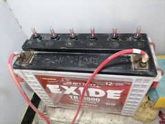 Exide TR-3500 2900Ah bettery for sale in good condition