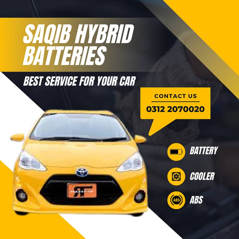 Hybrid battery for Aqua | Prius | Harrier | Yaris | Move | Honda Fit 0