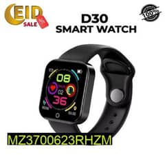 D30, Smart watch, Black